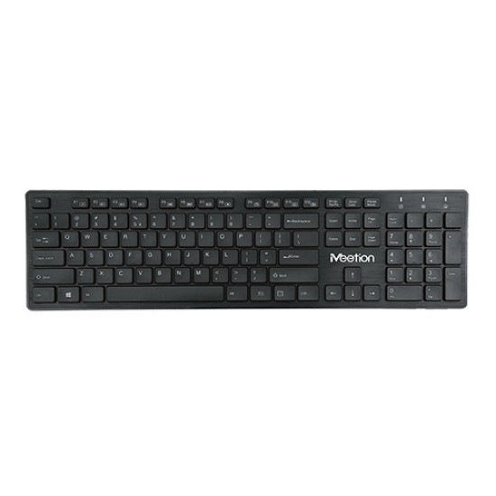 Meetion MT-WK841 Slim 2.4G Wireless Chocolate Keyboard