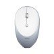 Meetion MT-R600 Slim Rechargeable Silent Wireless Mouse (Black & Gray)