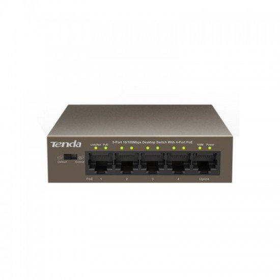Tenda TEF1105P 5-Port with 4-Port PoE Switch