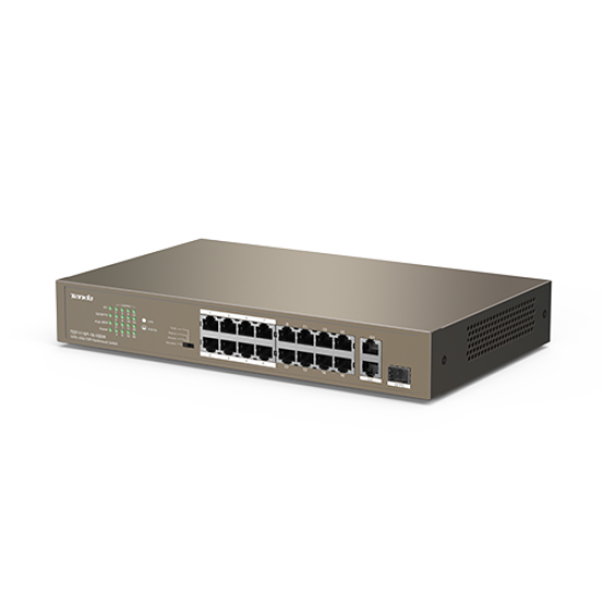 Tenda TEF1118P-16-150W 16 10/100Mbps PoE +1 Gigabit/SFP Slots Switch