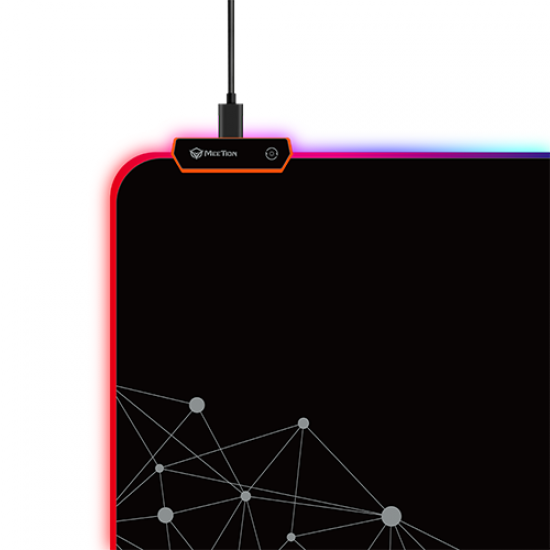 Meetion MT-PD121 Large RGB Backlit Keyboard and Mouse Pad for Gaming