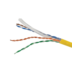 Rosenberger CP61-422-1P0 0.5 Meter Cat 6 UTP Patch Cord Yellow