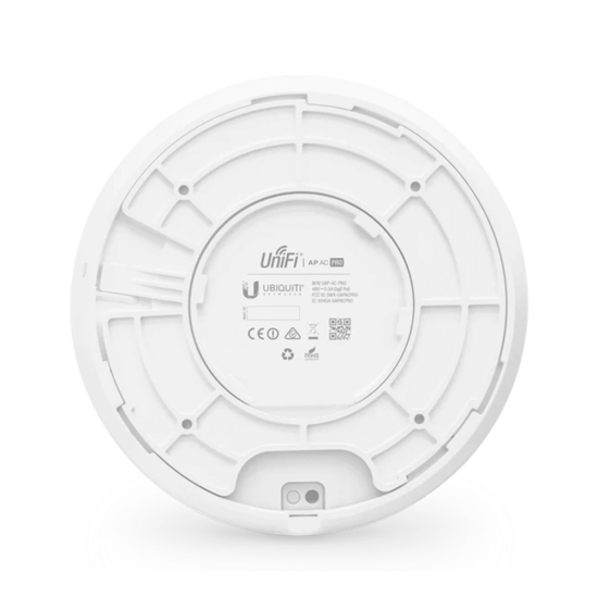 Ubiquiti UAP-AC-PRO AC1750 Mbps Gigabit Dual-Band UniFi Access Point With PoE Adapter